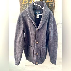 OshKosh B'gosh Gray Cardigan Sweater